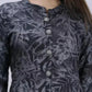 Dark Grey Anarkali single kurti