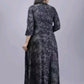 Dark Grey Anarkali single kurti