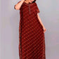 Soft Cotton Zipper Night Maxi Gown for Women