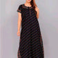 Soft Cotton Zipper Night Maxi Gown for Women